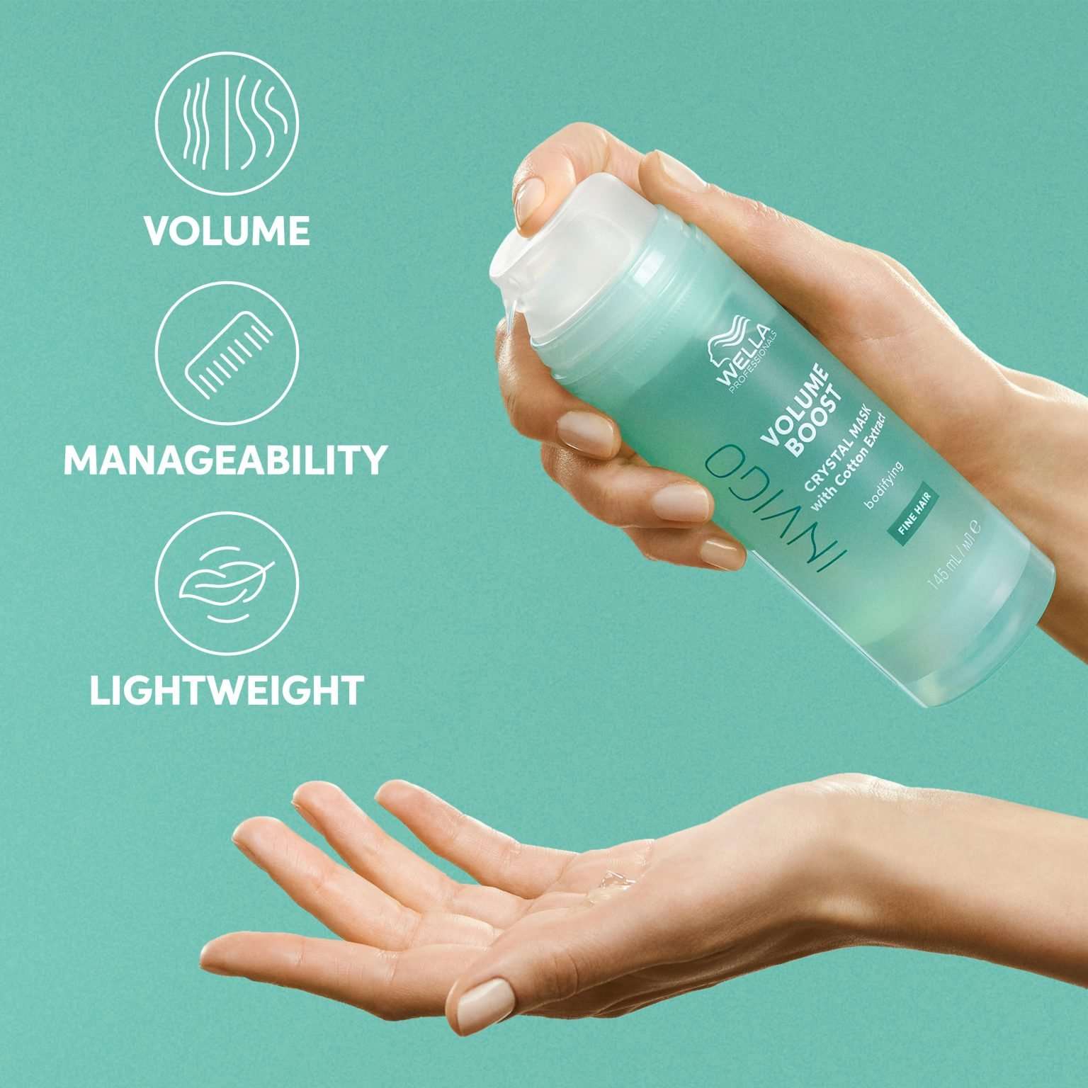 Wella Volume Boost Invigo - Pjena za volumen 150 ml