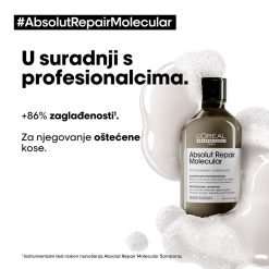 Absolut Repair Molecular Šampon Za Obnavljanje Oštećene Kose 300ml