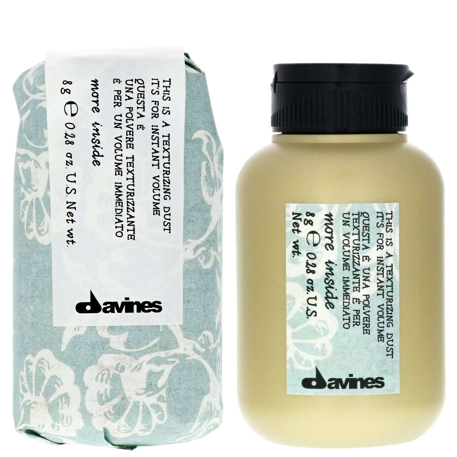 DAVINES Texturizing Dust - Puder za volumen 8 gr