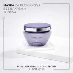 Kérastase Paris Blond Absolu Njegujuća Ultra-Violet Maska Za Posvijetljenu Kosu 200ml