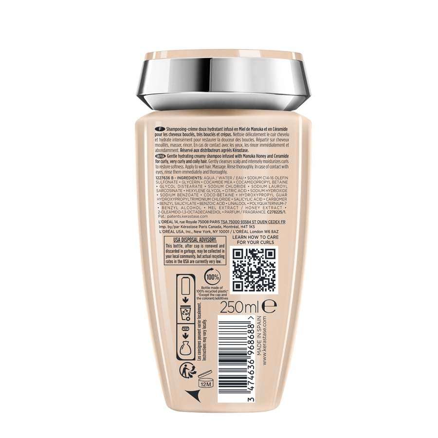 Kérastase Paris Curl Manifesto Nježna Hidratizirajuća Kremasta Kupka 250ml