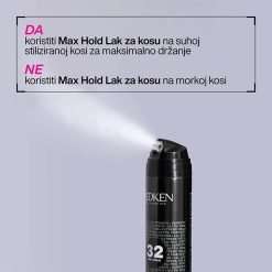 Redken NYC Max Hold Lak Za Kosu 300ml