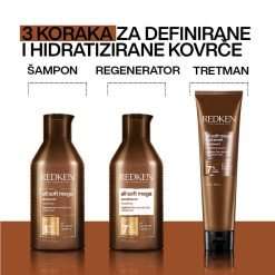 Redken NYC All Soft Mega Curl Hydramelt Leave-In Regenerator 150ml