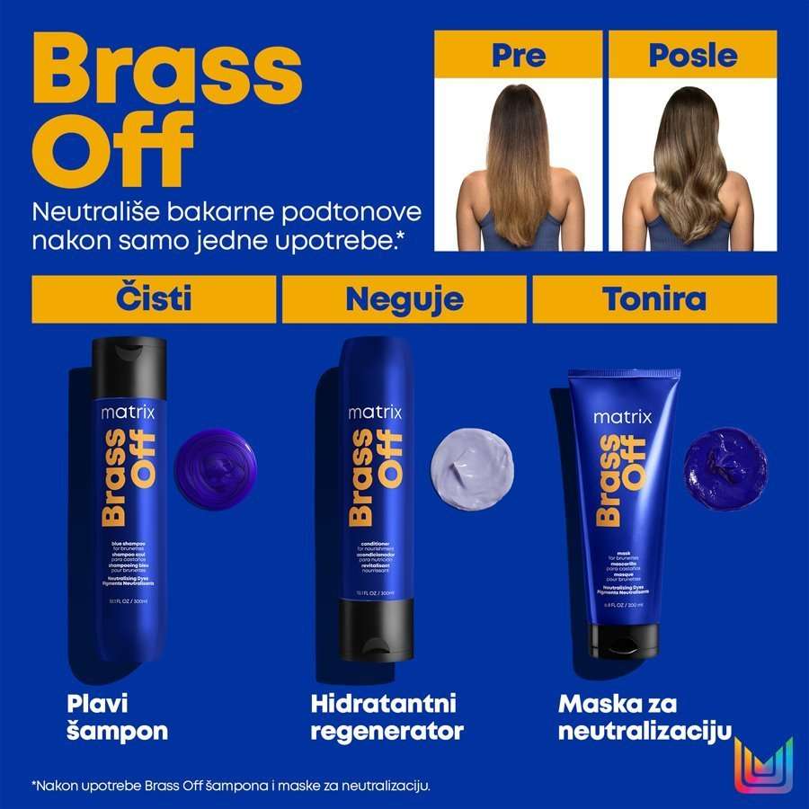 Matrix Total Results Brass Off Šampon 300ml
