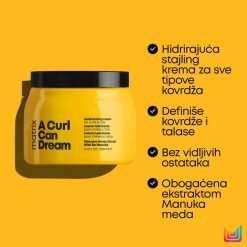 Matrix Total Results Curl Can Dream Hidratizirajuća Krema 500ml