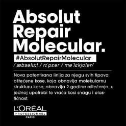 Absolut Repair Molecular Šampon Za Obnavljanje Oštećene Kose 300ml
