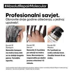 Absolut Repair Molecular Šampon Za Obnavljanje Oštećene Kose 300ml