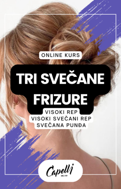 TRI SVEČANE FRIZURE