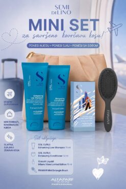 Alfaparf Milano Semi Di Lino Mini Set za kovrdžavu kosu
